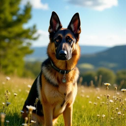 Dog named Sepp