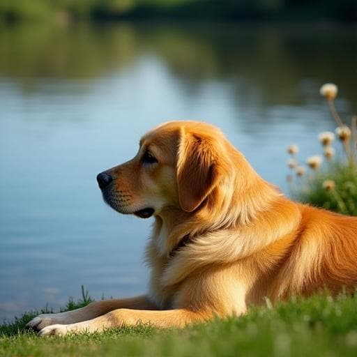 Dog named Serene