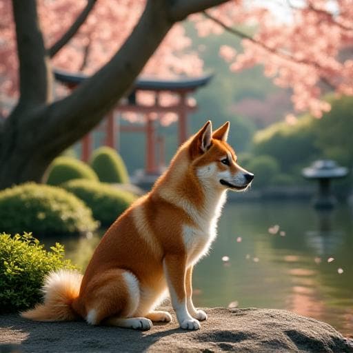 Dog named Shino