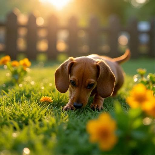 Dog named Shrimpy