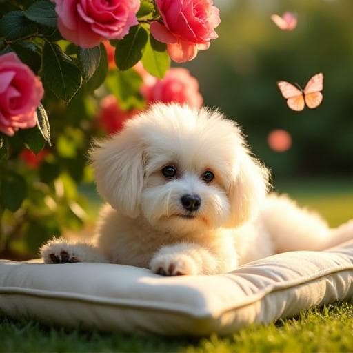 Dog named Silke