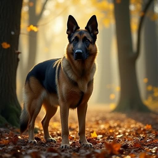 Dog named Silvester