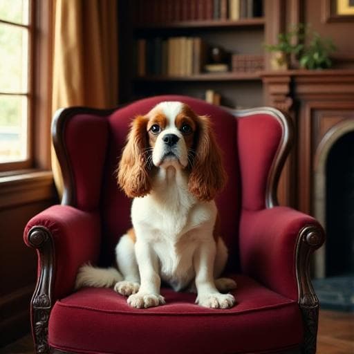 Dog named Sir Waffles