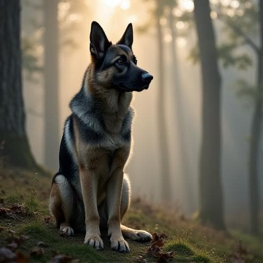 Dog named Skald