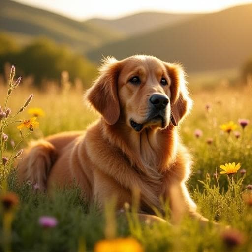 Dog named Skarlett