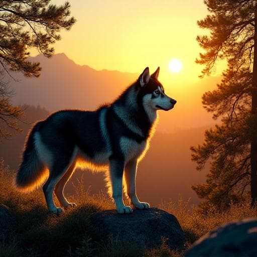 Dog named Skoll