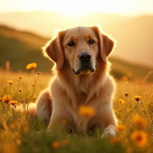 Dog named Solène