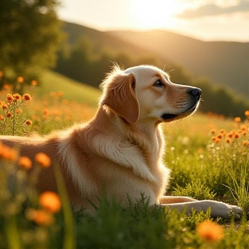 Dog named Soleil