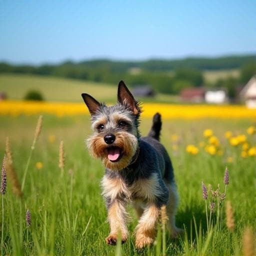 Dog named Spatz