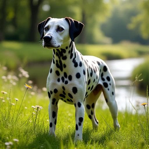 Dog named Speckle