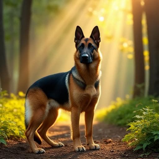 Dog named Spock