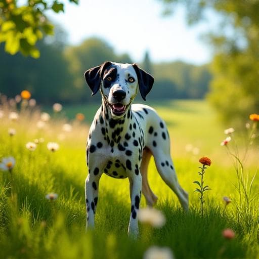 Dog named Spotty