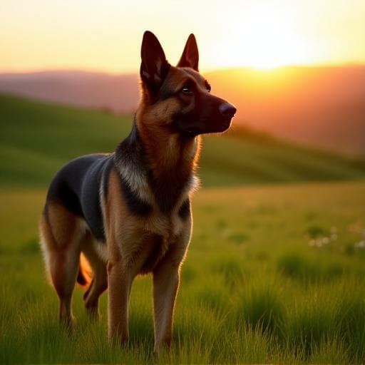 Dog named Striker