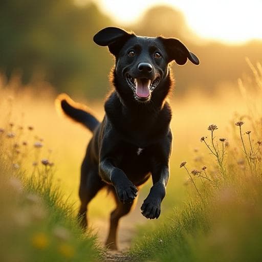 Dog named Sulu