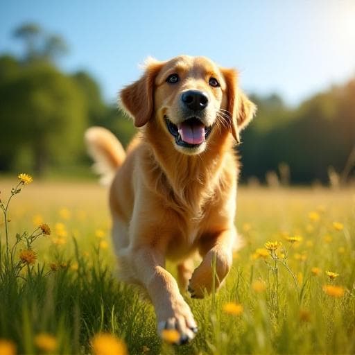 Dog named Sunshine