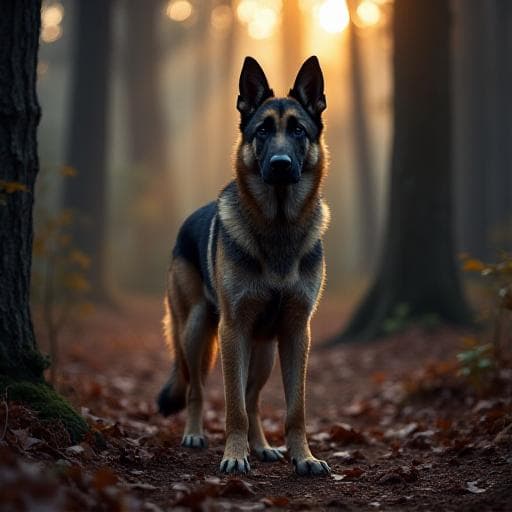 Dog named Týr