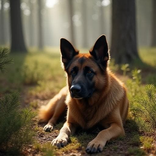 Dog named Taiga