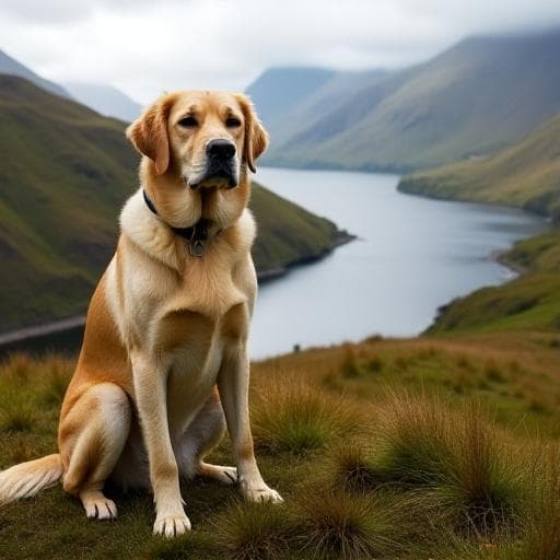 Dog named Tay