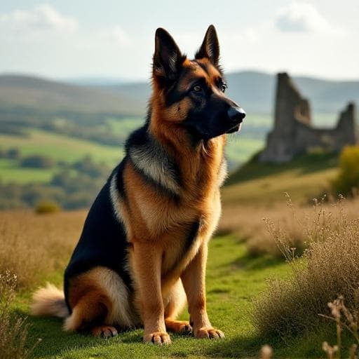Dog named Thane