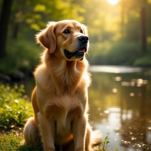Dog named Theia