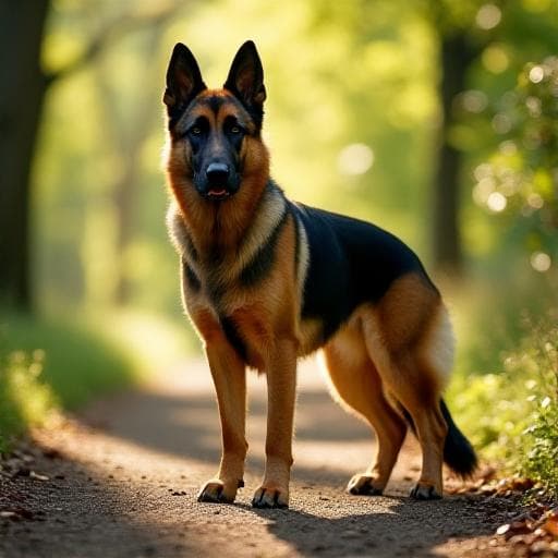 Dog named Theron