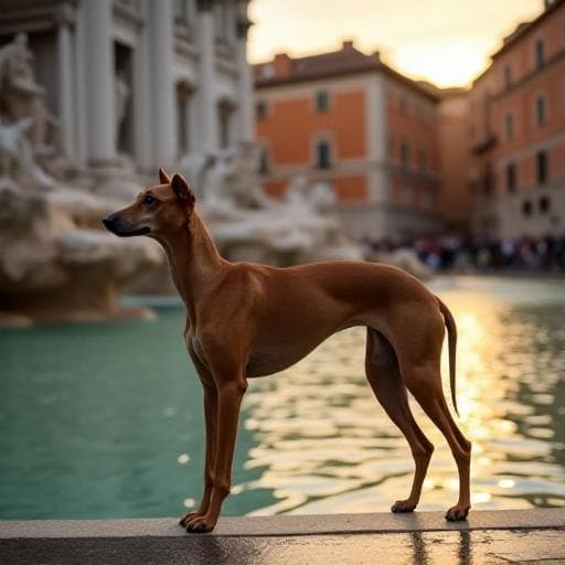Dog named Trevi