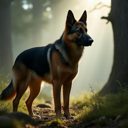 Dog named Tristen