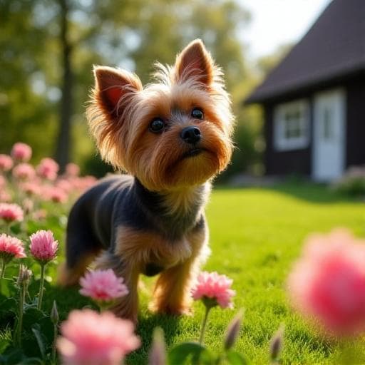 Dog named Uschi