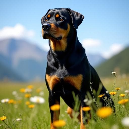 Dog named Viktor