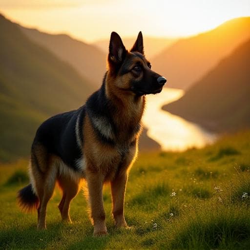 Dog named Wakan