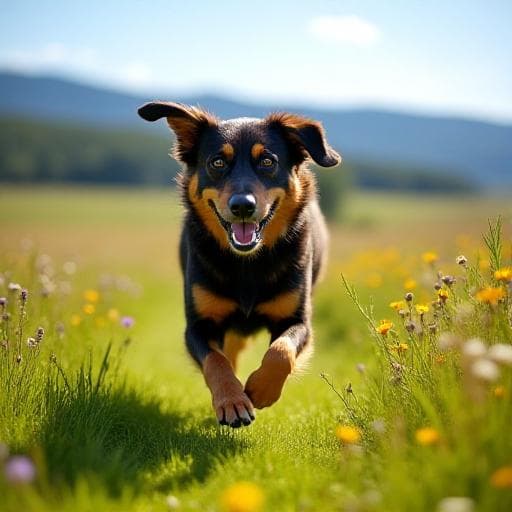 Dog named Weslee