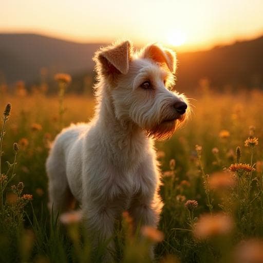 Dog named Wheaten