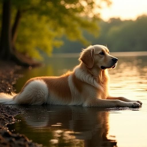 Dog named Whitney
