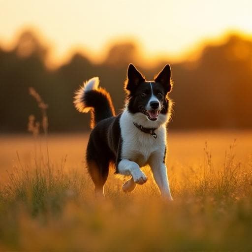 Dog named Wing