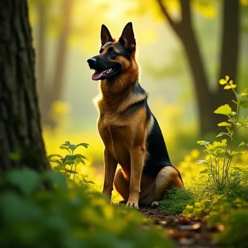 Dog named Winja