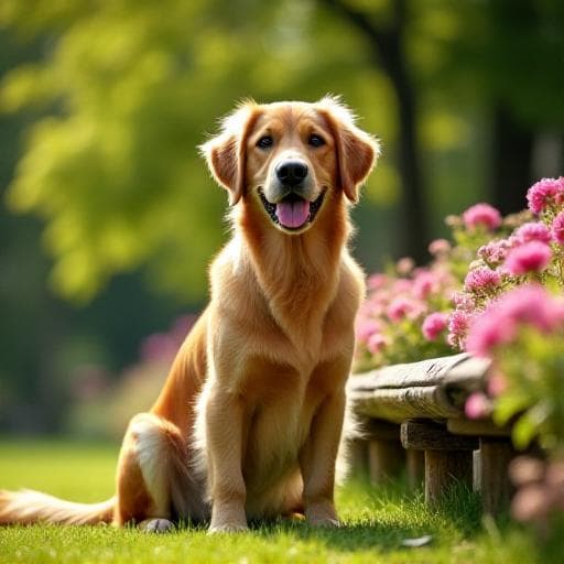 Dog named Winson