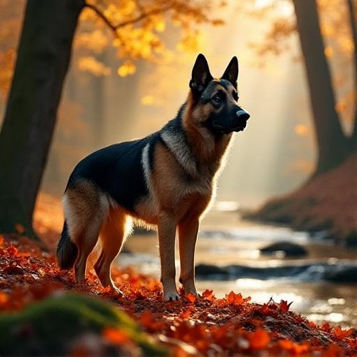 Dog named Wolfi