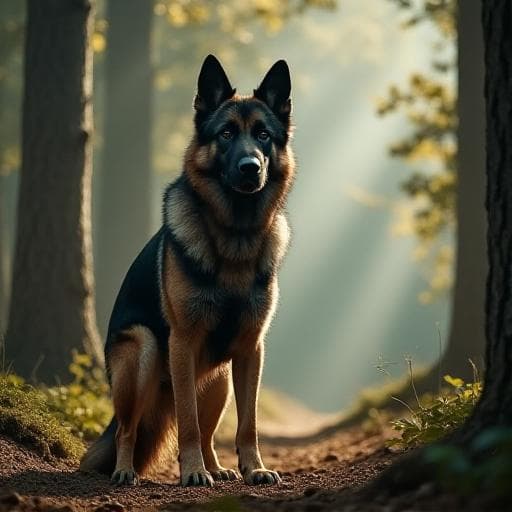 Dog named Wolfrik