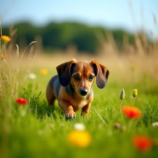 Dog named Wuschi