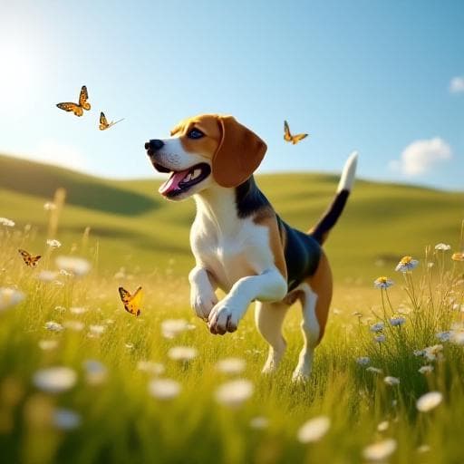 Dog named Xampy