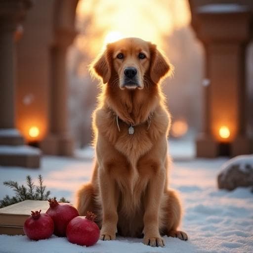 Dog named Yalda