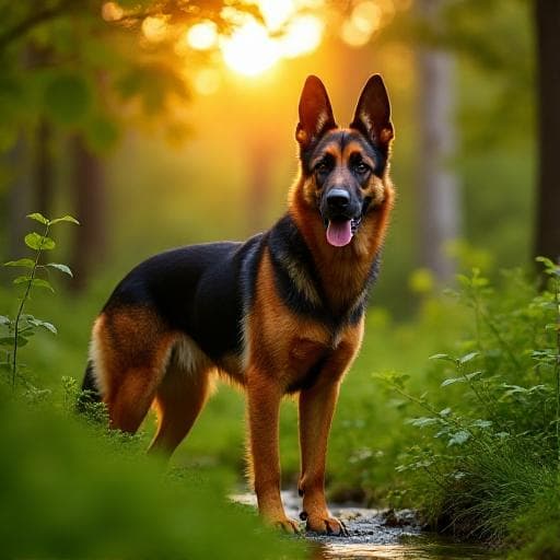 Dog named Yeager