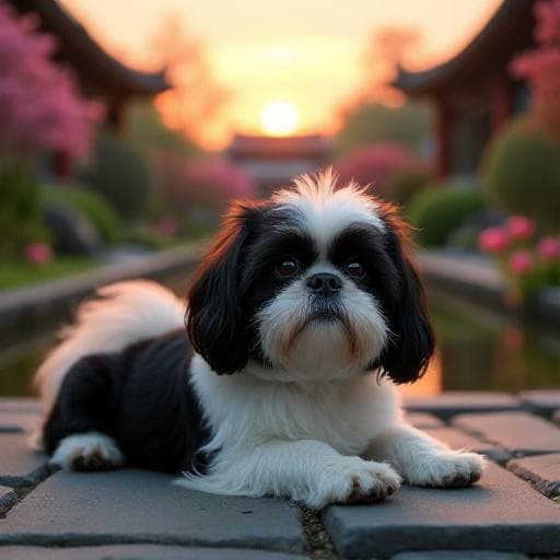 Dog named Yin