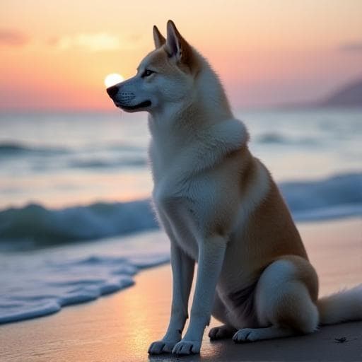 Dog named Yoko