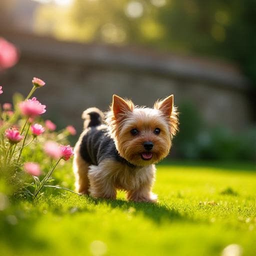 Dog named Yorky