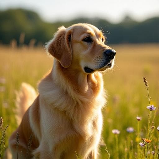 Dog named Yve