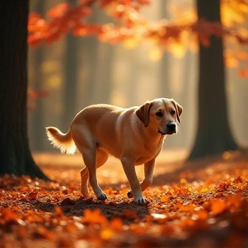 Dog named Zamira