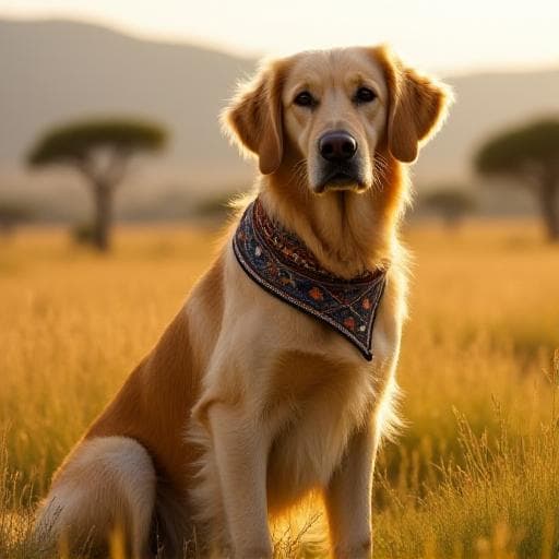 Dog named Zawadi