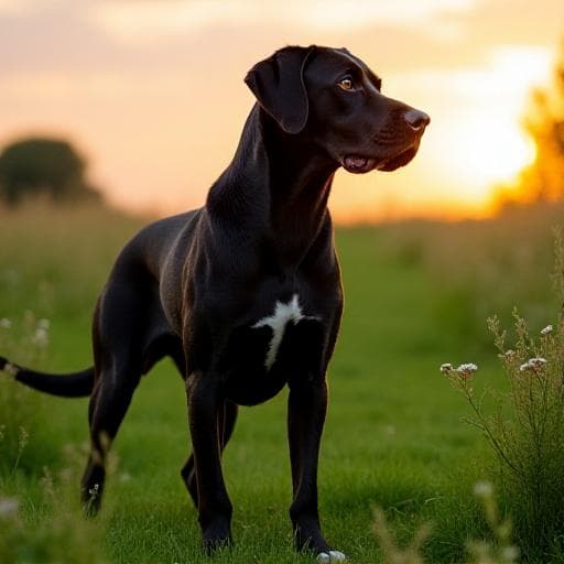 Dog named Zaxter