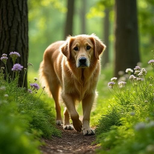 Dog named Zelena